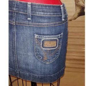 Citizens of humanity jeans blue Denim Mini Skirt sz XS,S,M (26,28,29) #346-085
